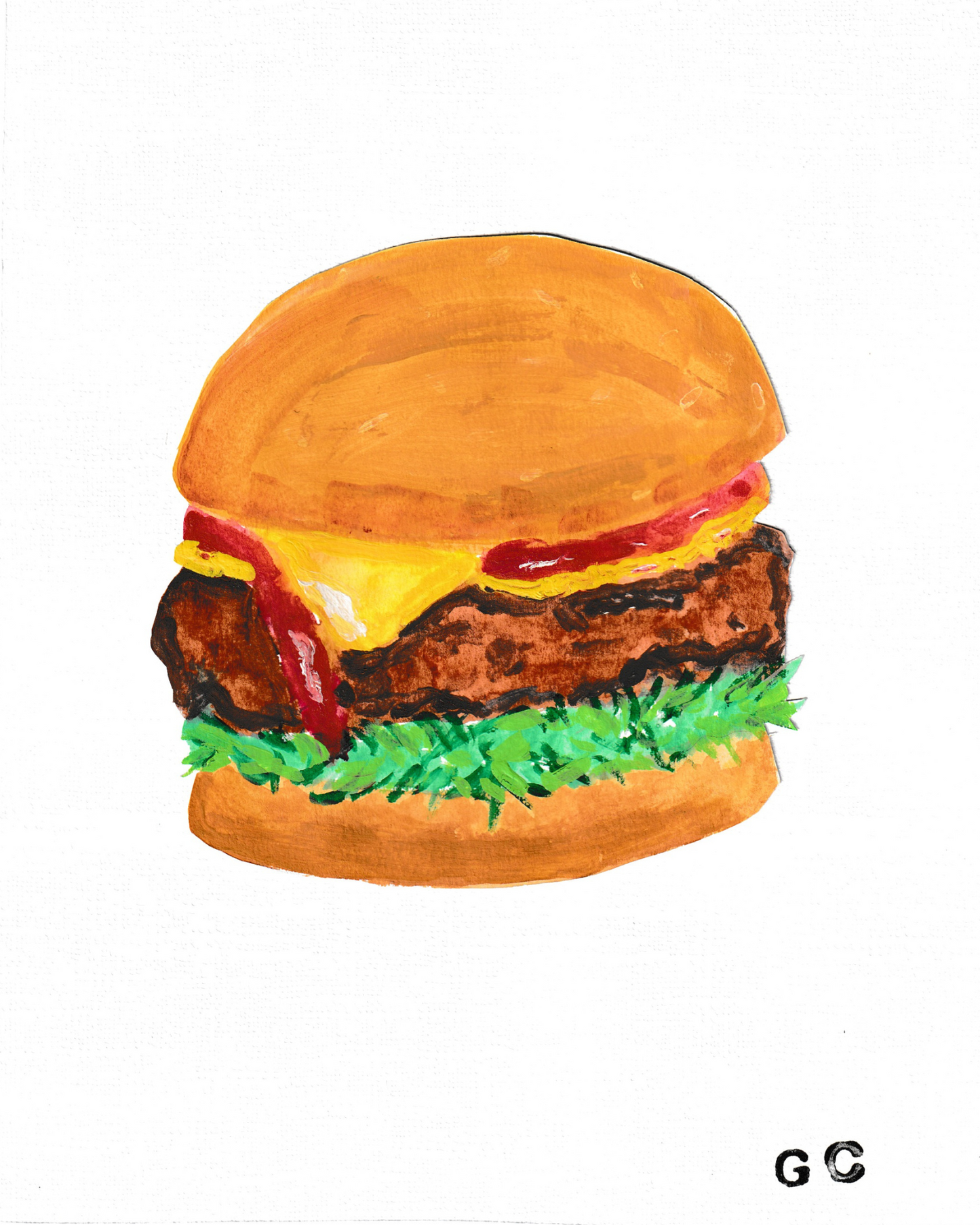 Hamburglary 8x10 Print
