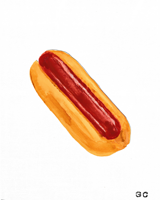 Hot Diggity Dog 8x10 Print