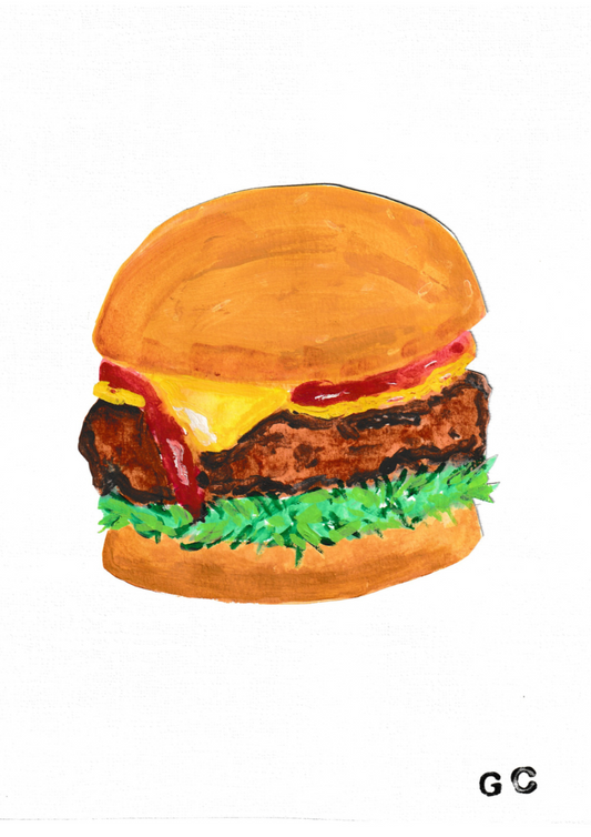 Hamburglary 5x7 Print